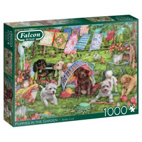 Puppies In The Garden Puzzle - 1000 Pieces